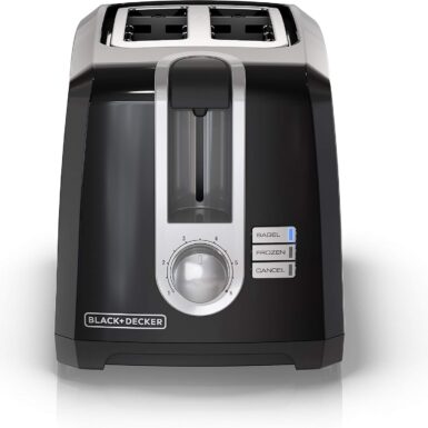 BLACK+DECKER 2-Slice Toaster with Extra-Wide Slots